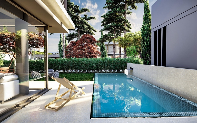 Investment project, Villas in the area of Doshemealti - Antalya