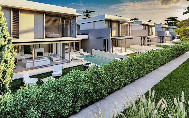 Investment project, Villas in the area of Doshemealti - Antalya