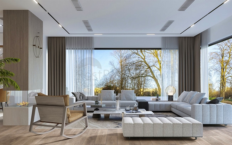 Investment project, Villas in the area of Doshemealti - Antalya