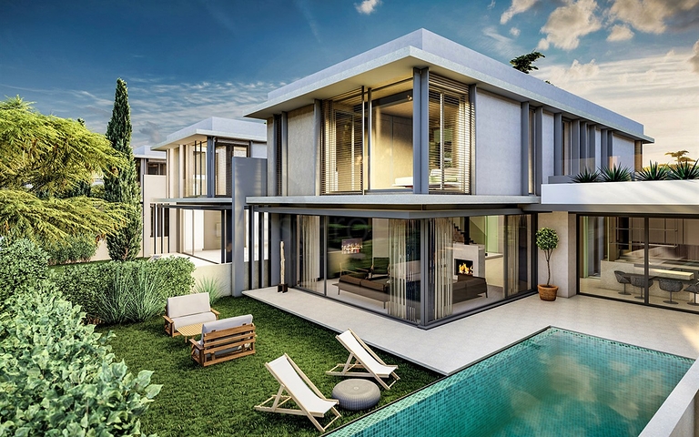 Investment project, Villas in the area of Doshemealti - Antalya