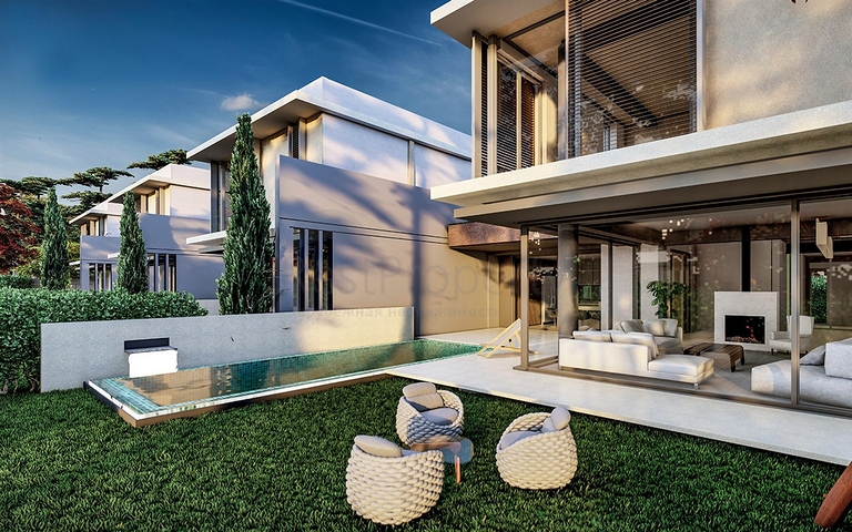 Investment project, Villas in the area of Doshemealti - Antalya