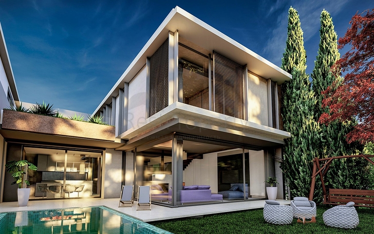 Investment project, Villas in the area of Doshemealti - Antalya