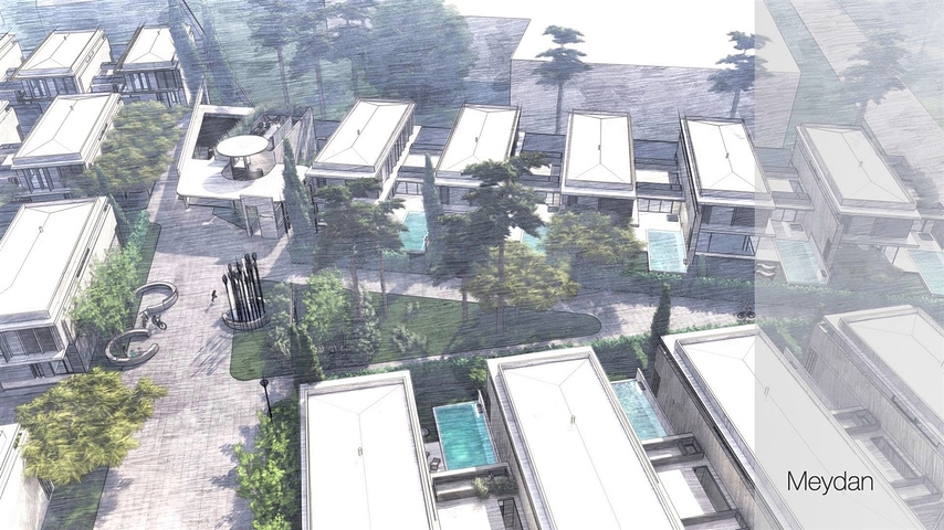 Investment project, Villas in the area of Doshemealti - Antalya