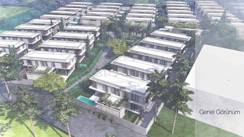 Investment project, Villas in the area of Doshemealti - Antalya