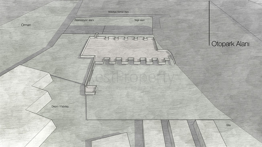 Investment project, Villas in the area of Doshemealti - Antalya