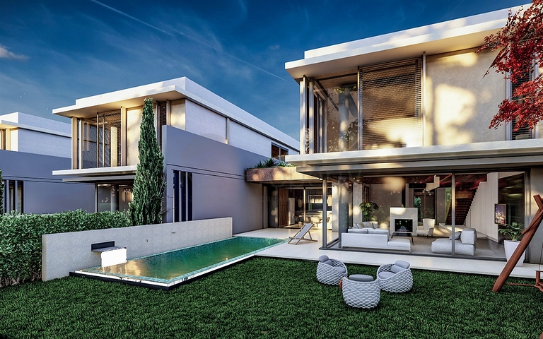 Investment project, Villas in the area of Doshemealti - Antalya