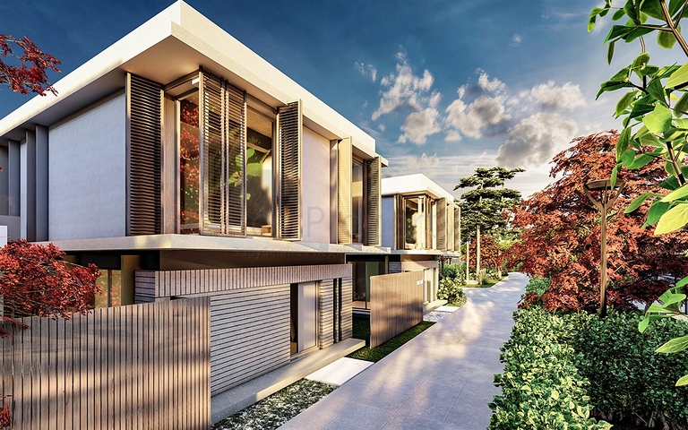 Investment project, Villas in the area of Doshemealti - Antalya