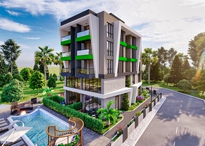 Investment project in Kepez - Antalya area 