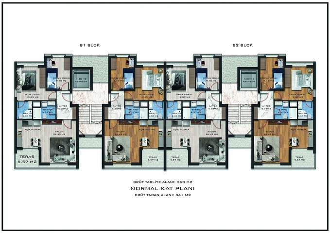 Investment project in Kepez - Antalya area