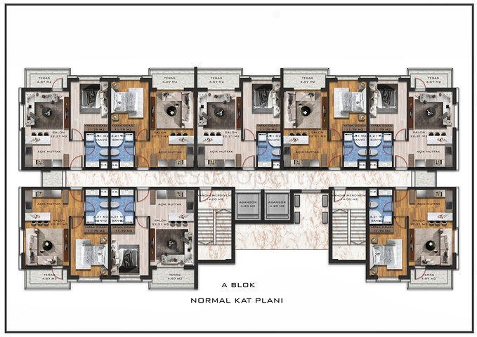 Investment project in Kepez - Antalya area