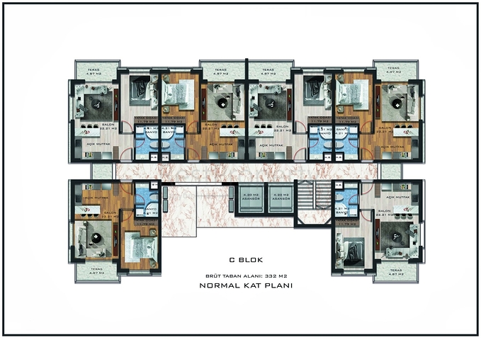 Investment project in Kepez - Antalya area
