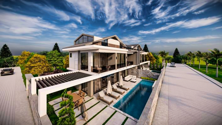 5+1 villa in Fethiye - Antalya area 