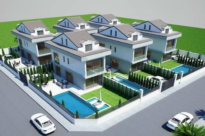 4+1 villa in Fethiye - Antalya area 
