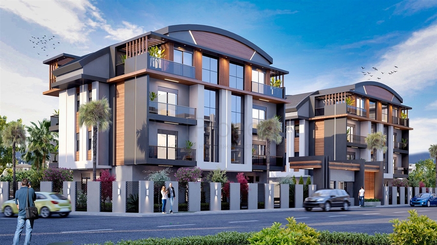 1+1 and 2+1 apartments in the area of Kushkavagi - Antalya