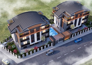 1+1 and 2+1 apartments in the area of Kushkavagi - Antalya