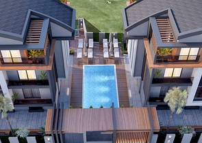 1+1 and 2+1 apartments in the area of Kushkavagi - Antalya