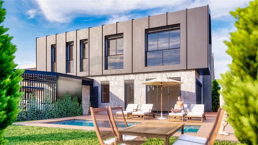 4+1 villas in Doshemealti - Antalya area 