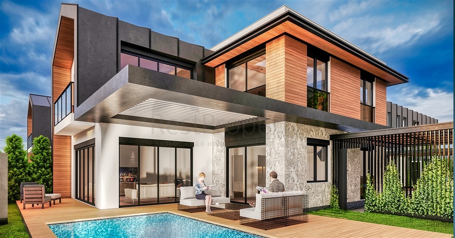 4+1 villas in Doshemealti - Antalya area 