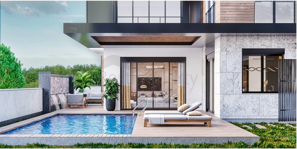 4+1 villas in Doshemealti - Antalya area 