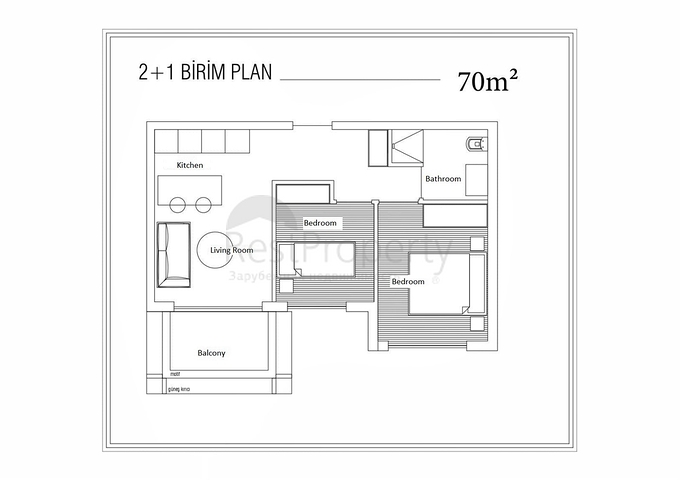 Investment project in the Altyntas - Antalya area