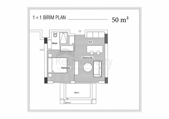 Investment project in the Altyntas - Antalya area