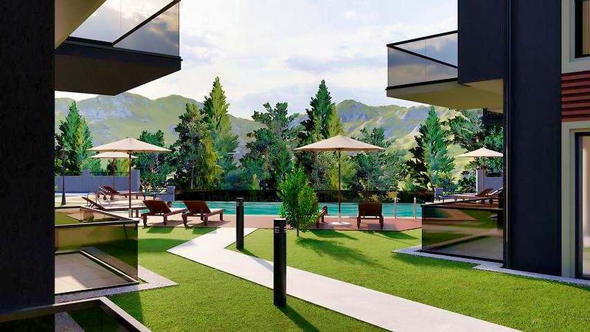 1+1 apartment in Fethiye area 