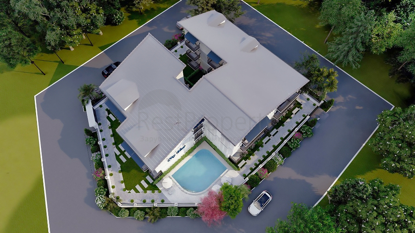 1+1 apartment of 50 m2 in Fethiye area 