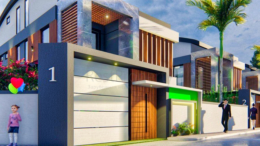 5+1 villas in Doshemealti - Antalya area