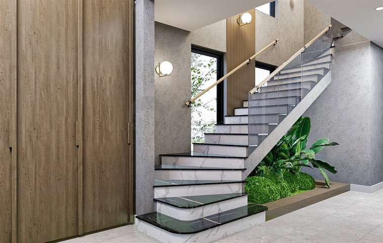 5+1 villas in Doshemealti - Antalya area