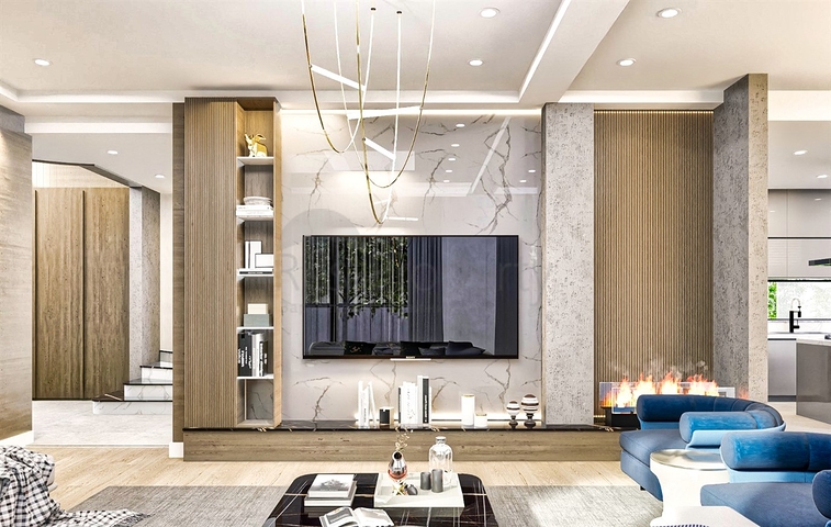 5+1 villas in Doshemealti - Antalya area