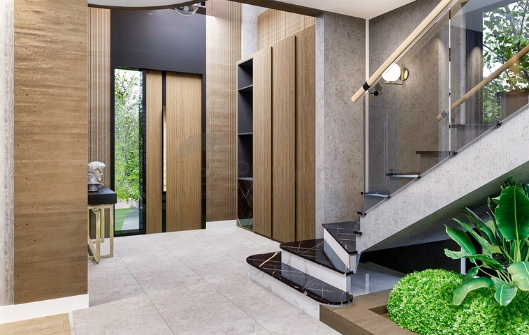 5+1 villas in Doshemealti - Antalya area