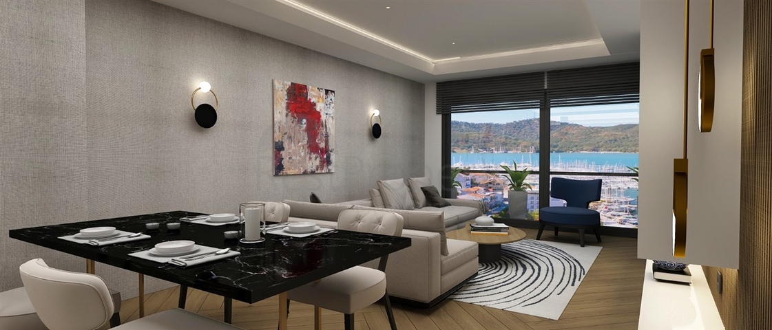 2+1 apartment in Fethiye area