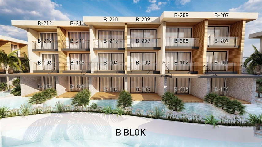 1+1 apartment in Fethiye area