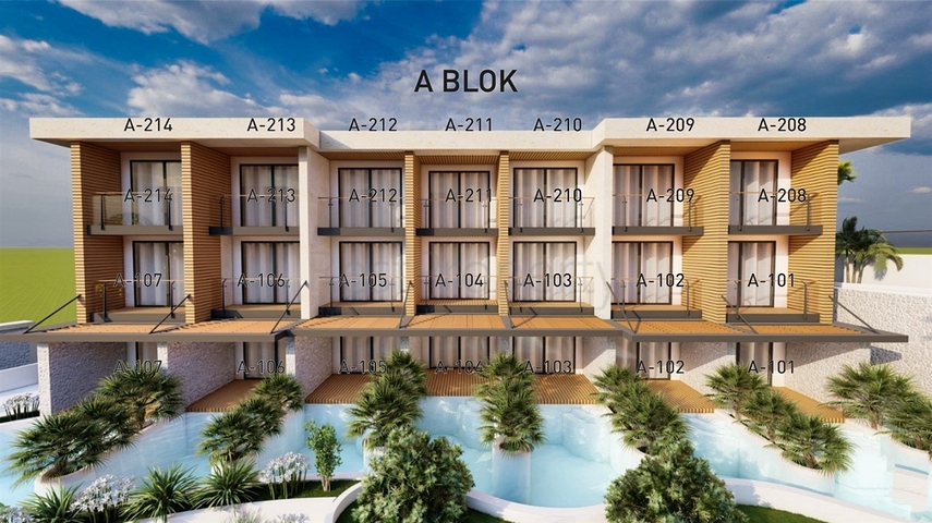 1+1 apartment in Fethiye area