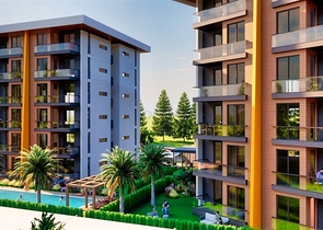 Investment project in Kepez - Antalya area 