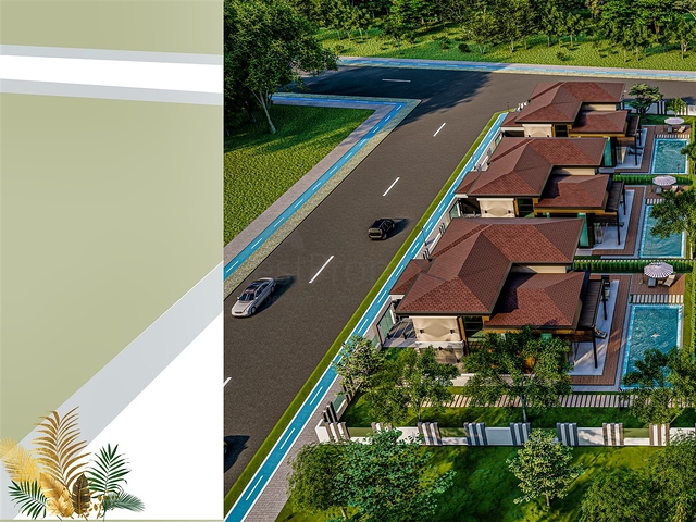 5+1 villas in Doshemealti - Antalya area