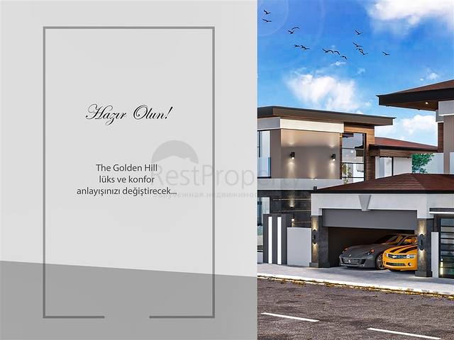 5+1 villas in Doshemealti - Antalya area