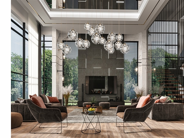 5+1 villas in Doshemealti - Antalya area