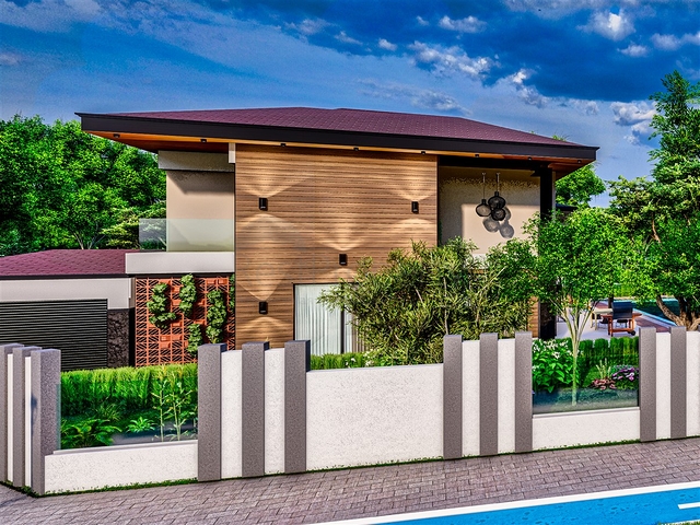 5+1 villas in Doshemealti - Antalya area