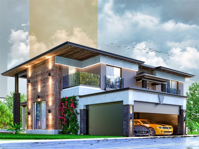 5+1 villas in Doshemealti - Antalya area