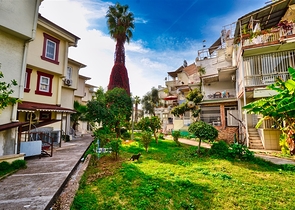 The apartment layout 1+1,2+1 in the neighborhood of Guzeloba - Antalya 
