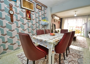 The apartment layout 1+1,2+1 in the neighborhood of Guzeloba - Antalya 