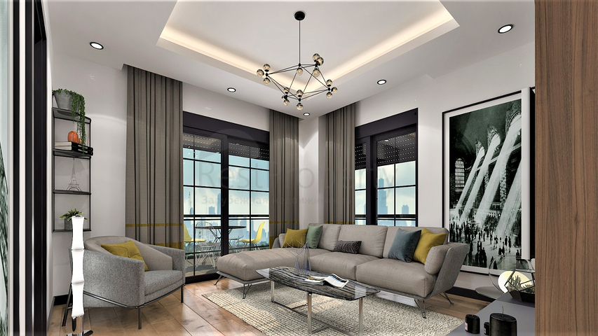 1+1 apartments in Altyntas - Antalya area 