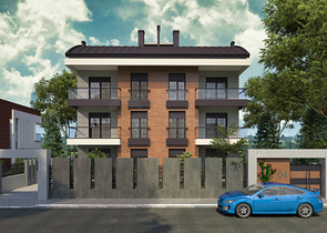 1+1 apartments in Altyntas - Antalya area 