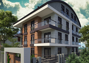 1+1 apartments in Altyntas - Antalya area 