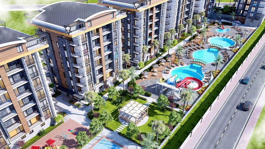 1+1 and 2+1 apartments in Belek Antalya area
