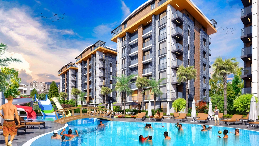 1+1 and 2+1 apartments in Belek Antalya area