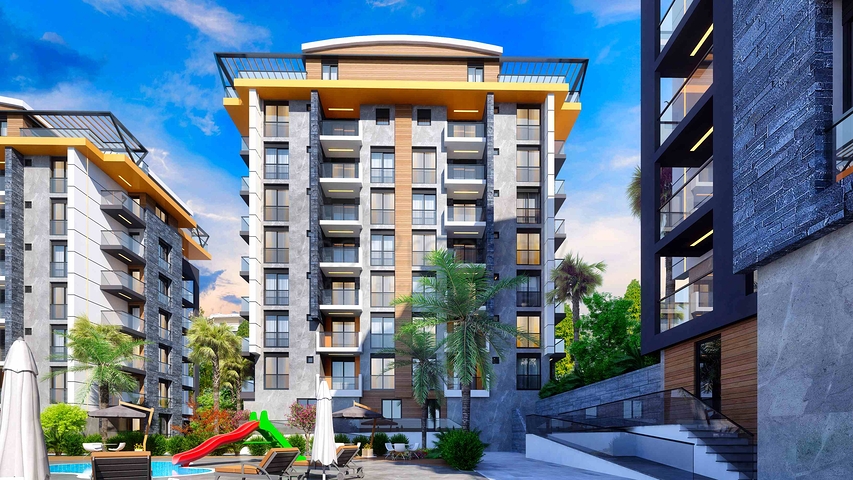 1+1 and 2+1 apartments in Belek Antalya area