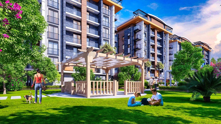 1+1 and 2+1 apartments in Belek Antalya area