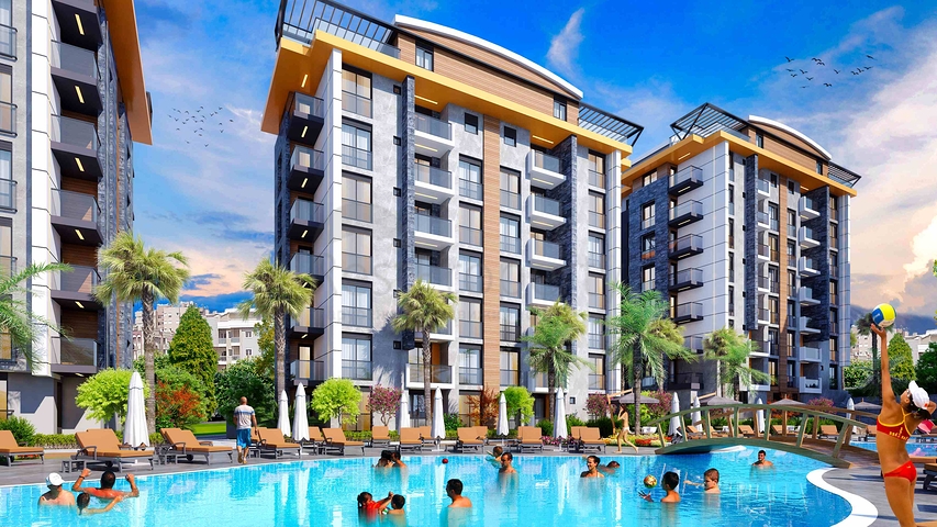 1+1 and 2+1 apartments in Belek Antalya area